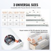 image:imageVEVOR Bottom Mount Drawer Slides 6 Pairs 18 Inch Heavy Duty Ball Bearing Soft Close Full Extension Steel Tracks Noiseless Guide Glides for Cabinet Kitchen Drawers with Locking 100 Lbs Capacity21inch