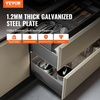 image:imageVEVOR Bottom Mount Drawer Slides 6 Pairs 18 Inch Heavy Duty Ball Bearing Soft Close Full Extension Steel Tracks Noiseless Guide Glides for Cabinet Kitchen Drawers with Locking 100 Lbs Capacity21inch