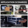image:image16 inch Soft Self Close Drawer Slides 6 Pairs 12pcs Full Extension Ball Bearing 3 fold Full Stretch Side Mount Drawer Slides 100 LB Capacity Drawer Slide 16 Silver14 inch350mm