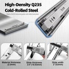image:image34 Thick 300Lbs Soft Close Heavy Duty Drawer Slides 1 Pair 16 18 20 22 30 32 36 40 Inch Full Extension Ball Bearing Self Slow Closing Rails Cabinet Tool Box RV Runners Tracks Glides2040inch