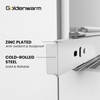 image:imageGoldenwarm 10 Pair 22 Inch Soft Close Drawer Slides 20 Pack Heavy Duty Side Mount 100lb Capacity Full Extension Ball Bearing Cabinet Glides for Kitchen18 Inch