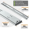 image:imageHBL 1 Pair  Soft Close Drawer Slides 22 inch Heavy Duty Cabinet Drawer Slides Replacement  Ball Bearing Full Extension 200 LB Capacity Made of ColdRolled Steel RustResistant amp LongLastingSilver