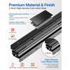 image:imageHeavy Duty Bottom Mount Drawer Slides 265lb Full Extension Drawer Rails 1640 Inch Cold Rolled Steel Ball Bearing Tracks for UnderStair Storage Deep Cabinets Pantry amp RV Systems 1 Pair 16 Inch16 Inch