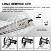 image:imageHeavy Duty Drawer Slides Full Extension Runners 150 lbs 12 14 16 18 20 22 24 26 28 30 32 34 36 38 40 Inch Side Mount Rails for Drawer Capacity 150 lb 1 Pair30 Inch