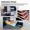 image:imageHeavy Duty Drawer Slides Full Extension Runners 150 lbs 12 14 16 18 20 22 24 26 28 30 32 34 36 38 40 Inch Side Mount Rails for Drawer Capacity 150 lb 1 Pair10 Inch