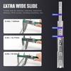 image:imageSLIDEWAY 200 Lbs Heavy Duty Drawer Slides 1 Pair 8 10 12 14 16 18 20 22 30 32 40 Inch Full Extension Ball Bearing Sliding Rails Cabinet Runners Tracks Tool Box Glides16