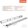 image:imageVEVOR Soft Close Drawer Slides 6 Pairs 20 Inch Heavy Duty Full Extension Side Mount Ball Bearing Drawer Glides Kitchen Cabinet Rails 100LB Load Capacity10 Pairs with Soft Close