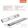 image:imageVEVOR Soft Close Drawer Slides 6 Pairs 20 Inch Heavy Duty Full Extension Side Mount Ball Bearing Drawer Glides Kitchen Cabinet Rails 100LB Load Capacity10 Pairs with Soft Close