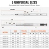 image:imageVEVOR Soft Close Drawer Slides 6 Pairs 20 Inch Heavy Duty Full Extension Side Mount Ball Bearing Drawer Glides Kitchen Cabinet Rails 100LB Load Capacity10 Pairs with Soft Close
