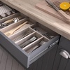 image:imageVEVOR Soft Close Drawer Slides 6 Pairs 20 Inch Heavy Duty Full Extension Side Mount Ball Bearing Drawer Glides Kitchen Cabinet Rails 100LB Load Capacity10 Pairs with Soft Close
