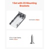 image:imageVEVOR Soft Close Drawer Slides 6 Pairs 20 Inch Heavy Duty Full Extension Side Mount Ball Bearing Drawer Glides Kitchen Cabinet Rails 100LB Load Capacity10 Pairs without Soft Close