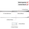 image:imagehomdiy 5 Pack 14 Inch Heavy Duty Center Mount Drawer Slides for Cabinet and Dresser Bottom Mount Drawer Rails 34 Extension Glide Track20 Inch