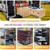 image:imagewith Lock Heavy Duty Drawer Slides 12 14 16 18 20 22 24 26 28 30 32 34 36 40 44 48 52 56 60 Inch 500 Lbs Side Mount Full Extension Ball Load250 lb with Lock W53mm 12 Inch14 Inch