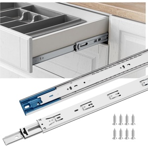 image:imageGoldenwarm 10 Pair 22 Inch Soft Close Drawer Slides 20 Pack Heavy Duty Side Mount 100lb Capacity Full Extension Ball Bearing Cabinet Glides for Kitchen12 Inch