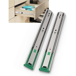 image:imageHitess 10 Pairs Soft Close Drawer Slides 22 Inch Full Extension Heavy Duty Ball Bearing Side Mount Cabinet Glides2