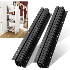 image:imageNECILO 40 Inch Undermount Heavy Duty Drawer Slides 260 lbs Load Capacity Full Extension Ball Bearing Concealed Drawer Slides Suitable for UnderStair and Base Cabinet Bottom Mount 1 Pair20 Inch