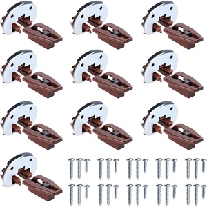 image:imagefor Kenlin RiteTrak II Drawer Slides Replacement 5 Sets of Rite Track 2 Drawer Repair Parts for Dresser and Nightstand Drawers  168 Track Guides 510