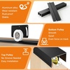 image:image4Sliding Cabinet Door HardwareAluminum  Fits 33641316 thick doors  Installs Easily Runs Quietly No Grooving NeededConvexTrack