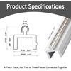 image:imageAnodized Aluminium Sliding Screen Door TrackSliding Door Bottom Track ReplacementPatio Screen Door Repair Guide 75 Inch72 Inch Stainless Steel Cover