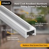 image:imageAnodized Aluminium Sliding Screen Door TrackSliding Door Bottom Track ReplacementPatio Screen Door Repair Guide 75 Inch75 Inch