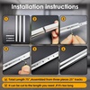 image:imageAnodized Aluminium Sliding Screen Door TrackSliding Door Bottom Track ReplacementPatio Screen Door Repair Guide 75 Inch75 Inch