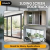 image:imageAnodized Aluminium Sliding Screen Door TrackSliding Door Bottom Track ReplacementPatio Screen Door Repair Guide 75 Inch75 Inch