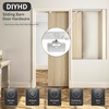 image:imageDIYHD 60 Commercial Grade Aluminum Pocket Door Track KitCeiling Mount Box Rail Sliding Door Hardware48 Ceiling Track KitNO door