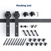 image:imageEaseLife 66 FT Sliding Barn Door Hardware Track KitBasic J PulleySlide Smoothly QuietlyEasy Install 66FT Track Kit for 3640 Wide Single Door12 Feet