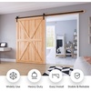 image:imageEaseLife 66 FT Sliding Barn Door Hardware Track KitBasic J PulleySlide Smoothly QuietlyEasy Install 66FT Track Kit for 3640 Wide Single Door9FT
