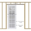 image:imageEaseLife 6FT72in Sliding Pocket Door Hardware KitCommercial GradeAluminum Box Rail KitSlide Smoothly QuietlyEasy InstallNo Door 6875in Track for 2436 Wide Single Door5 Feet