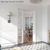 image:imageEaseLife 6FT72in Sliding Pocket Door Hardware KitCommercial GradeAluminum Box Rail KitSlide Smoothly QuietlyEasy InstallNo Door 6875in Track for 2436 Wide Single Door8 Feet