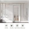 image:imageEaseLife 6FT72in Sliding Pocket Door Hardware KitCommercial GradeAluminum Box Rail KitSlide Smoothly QuietlyEasy InstallNo Door 6875in Track for 2436 Wide Single Door6 Feet