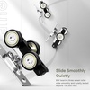 image:imageEaseLife 6FT72in Sliding Pocket Door Hardware KitCommercial GradeAluminum Box Rail KitSlide Smoothly QuietlyEasy InstallNo Door 6875in Track for 2436 Wide Single Door53 Feet