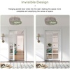 image:imageEaseLife 6FT72in Sliding Pocket Door Hardware KitCommercial GradeAluminum Box Rail KitSlide Smoothly QuietlyEasy InstallNo Door 6875in Track for 2436 Wide Single Door7 Feet