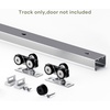 image:imageEaseLife 6FT72in Sliding Pocket Door Hardware KitCommercial GradeAluminum Box Rail KitSlide Smoothly QuietlyEasy InstallNo Door 6875in Track for 2436 Wide Single Door46 Feet