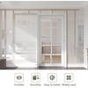 image:imageEaseLife 6FT72in Sliding Pocket Door Hardware KitCommercial GradeAluminum Box Rail KitSlide Smoothly QuietlyEasy InstallNo Door 6875in Track for 2436 Wide Single Door7 Feet