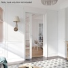image:imageEaseLife 6FT72in Sliding Pocket Door Hardware KitCommercial GradeAluminum Box Rail KitSlide Smoothly QuietlyEasy InstallNo Door 6875in Track for 2436 Wide Single Door7 Feet