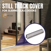 image:imageHardware Large Sliding Glass Door Track Cover 516 W x 916 H 6 Feet Stainless Steel Patio Door Sill Rail Repair Replacement Snap Over Fix for Worn Aluminum TracksStainless Steel