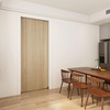 image:imageJUBEST 6FT Pocket Door Kit Commercial Grade Sliding Pocket Door Hardware Kit Aluminum Box Track 6875 for Door 2436 Wide 1175 Thickness Black Easy to Install Modern Style5 Feet