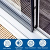 image:imageKC Hardware Vinyl Sliding Screen Door Track Sliding Door Bottom Track Replacement Patio Screen Door Guide Flat White Vinyl 72 InchesPack of 172 Inch