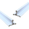 image:imageKC Hardware Vinyl Sliding Screen Door Track Sliding Door Bottom Track Replacement Patio Screen Door Guide Flat White Vinyl 72 InchesPack of 172 Inch