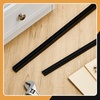 image:imageLandical 4 Sets 4 ft Long Plastic Sliding Cabinet Door Track Hardware Set for 14 Thick Panels Glass Window Cabinet Door Track for Sliding Closet Doors Easy Quick Installation BlackBlack