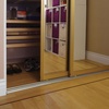 image:imagePrimeLine N 6876 ByPass Mirror Door Bottom Track 60 In Single Pack  RollFormed Aluminum Satin NickelSatin Nickel