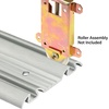image:imagePrimeLine N 6876 ByPass Mirror Door Bottom Track 60 In Single Pack  RollFormed Aluminum Satin NickelSatin Nickel
