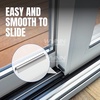 image:imageSnap On 14 Track Covers for Sliding Patio Glass Doors  Stainless Steel Replacement for Sliding Door Repair and Maintenance  2 Feet8 Feet