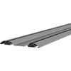 image:imageBypass Mirror Closet Door Bottom Track 60 Length 21116 Width Gray Metal Roll Formed Steel Sliding Door Guide Rail Fit Convex Roller Assemblies CuttoFit Mirror Door Bottom Rail72in