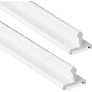 image:imageColingmill 2 Pcs Sliding Screen Door Replacement Track 72 Inch Vinyl Bottom Track Sliding Door Screen Replacement Rail