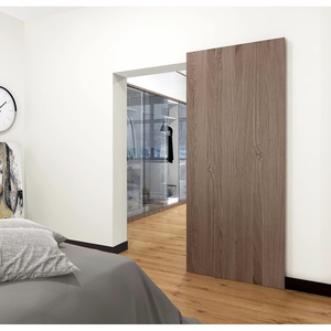 image:imageDIYHD 48 Concealed Sliding Barn Door Hardware with Dual Soft Close Mechanism No Floor Track Fit Openning Width 4044 Supports Up to 176 lb Hidden Wall Mount System Door Not Included38 Track Kit