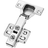 image:image2Pcs Frameless Full Overlay Cabinet Hinges Soft Close European Concealed Hinges with 50 Faster Install amp ClipOn Plate 3D Adjustment Heavy Duty Cabinet Door Hinges for Frameless CabinetsFull Overlay