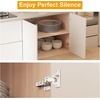 image:image2Pcs Frameless Full Overlay Cabinet Hinges Soft Close European Concealed Hinges with 50 Faster Install amp ClipOn Plate 3D Adjustment Heavy Duty Cabinet Door Hinges for Frameless CabinetsInset